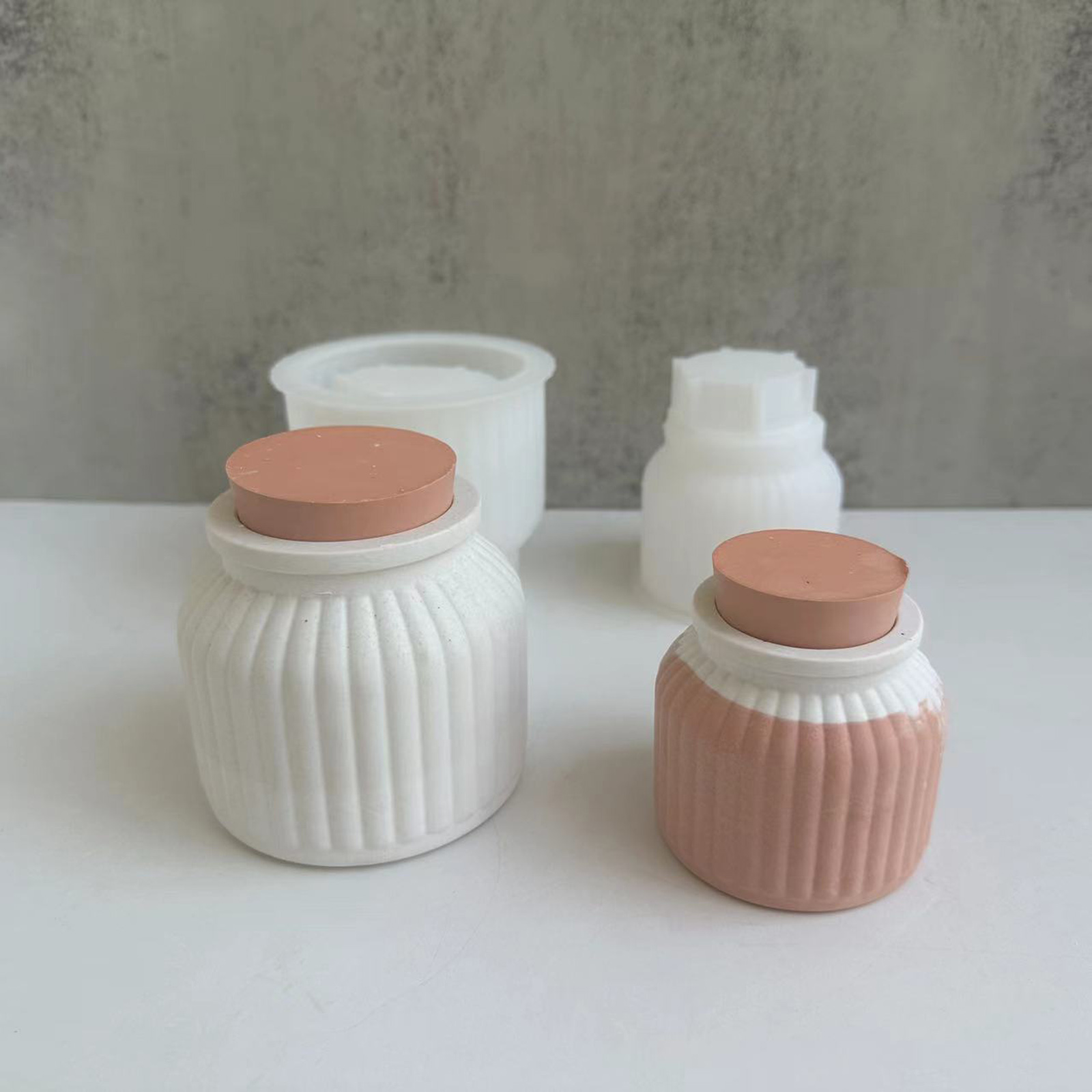 Silicone Epoxy Resin Molds Set - Molde de silicona para botellas de