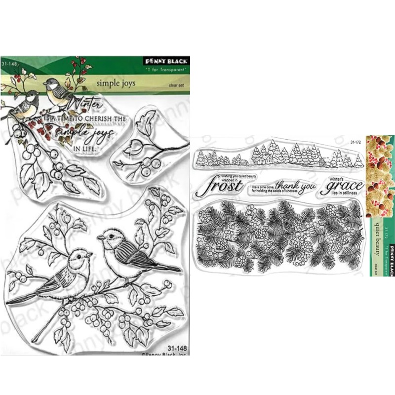Clear Silicone Stamps For Card Making - Sellos de silicona transparentes de belleza