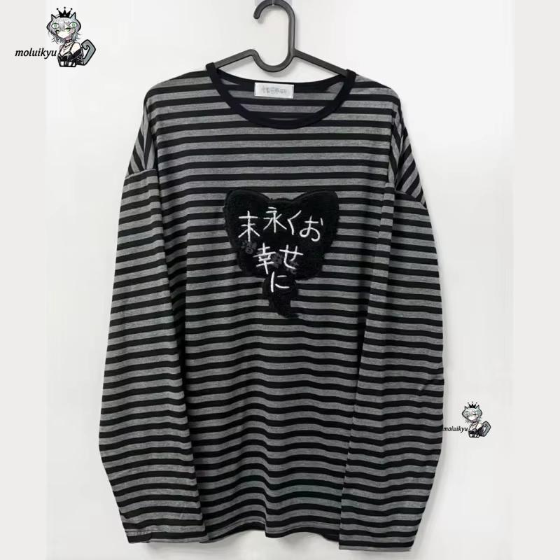 Embroidery - Camisetas Y2K Estilo Punk Americano Vintage