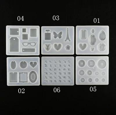 Juego de 6 moldes de silicona  - Silicone Epoxy Resin Molds Set reseña y precio
