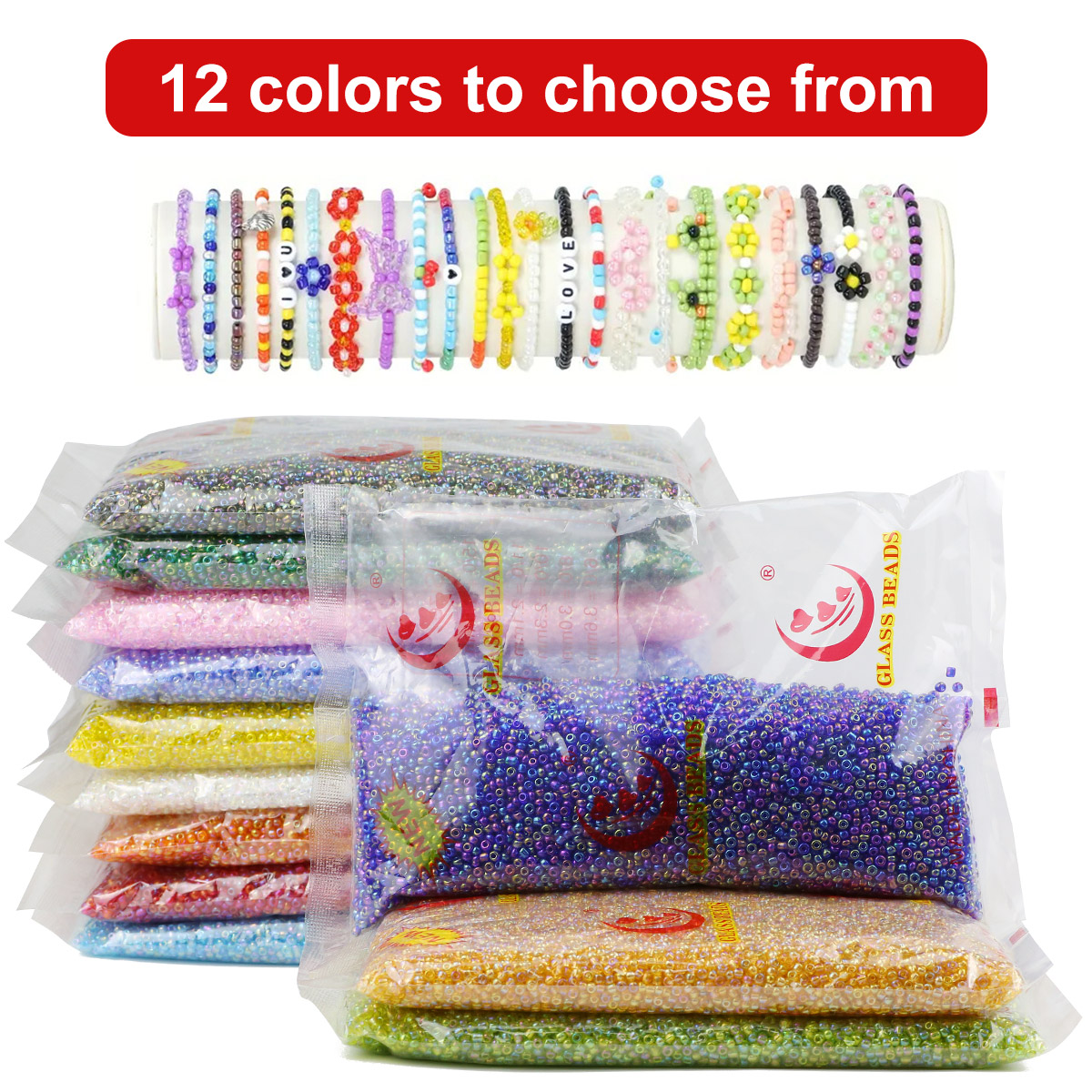 Cuentas de semilla de vidrio t - Glass Seed Beads 2Mm Jewelry Making reseña y precio