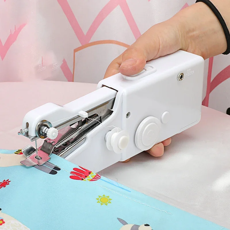 Máquina de coser portátil, máq - Mini Electric Sewing Machine Handheld reseña y precio