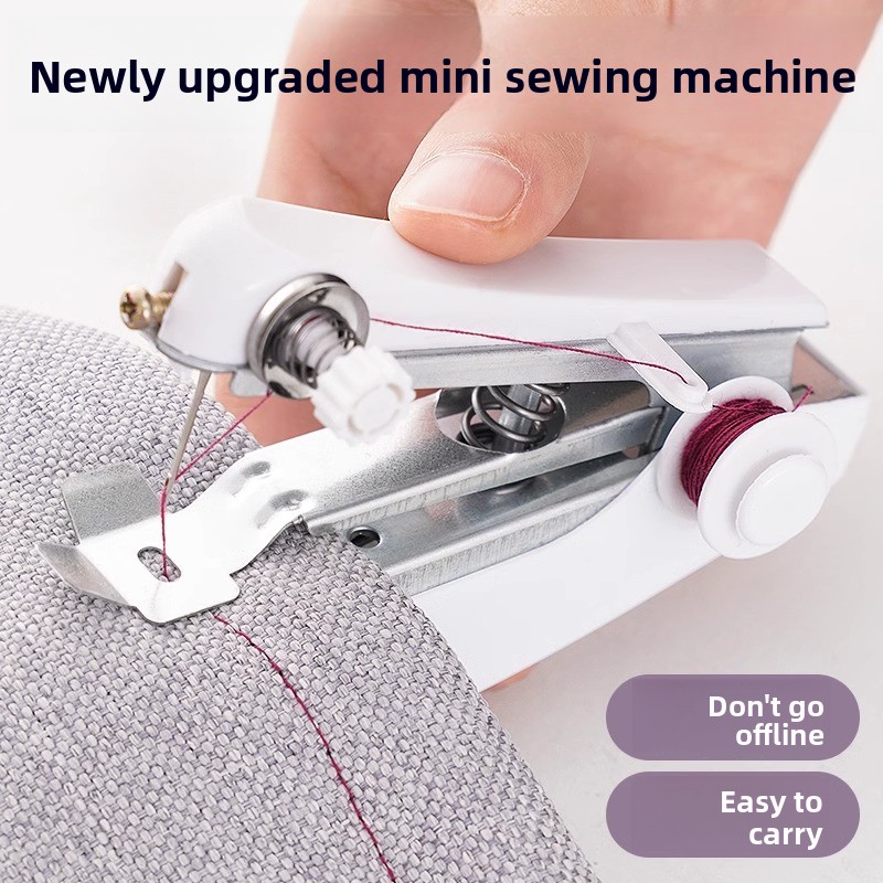 Máquina de coser portátil de m - Mini Electric Sewing Machine Handheld reseña y precio