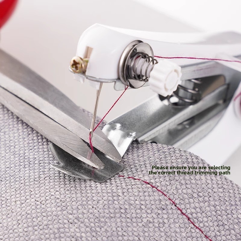 Máquina de coser portátil de m - Mini Electric Sewing Machine Handheld reseña y precio