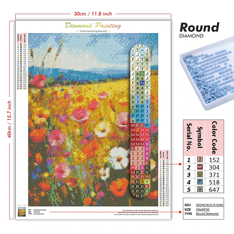 Pintura de Diamantes de Anime  - 5D Diamond Painting Kit Full Drill reseña y precio