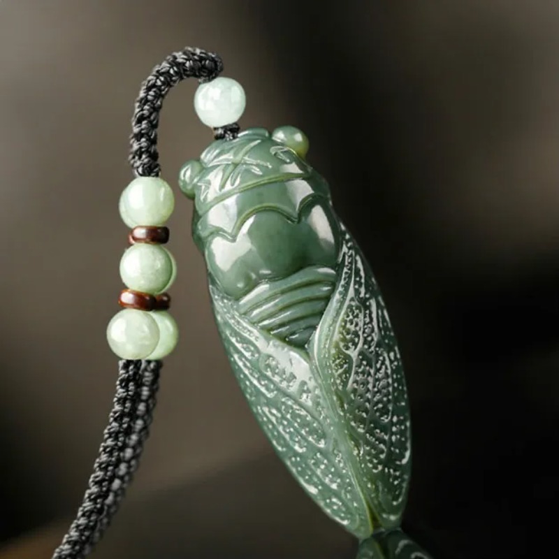 Colgante de Jade Natural de He - Beading reseña y precio