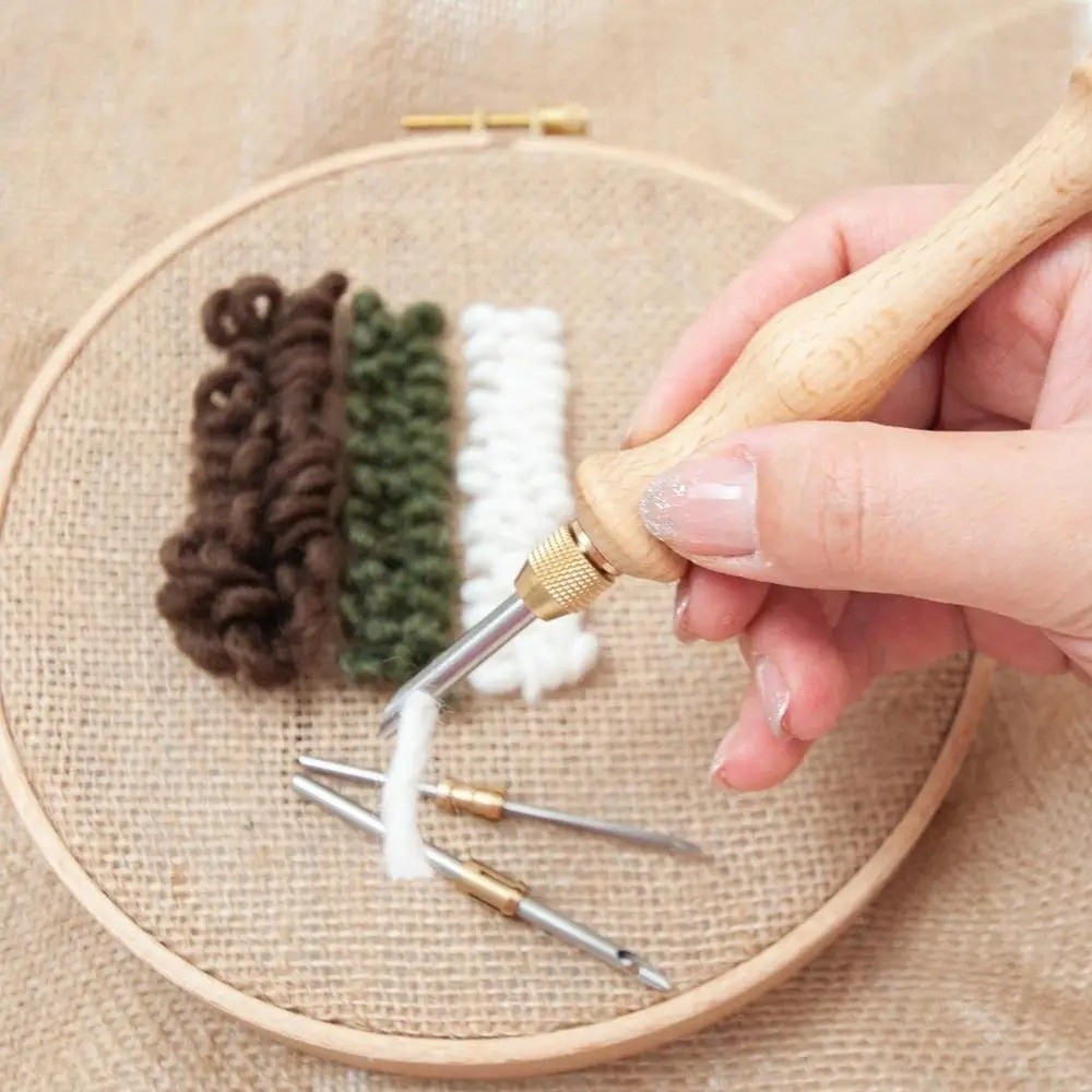 Juego de agujas perforadoras d - Cotton Embroidery Thread Skeins reseña y precio