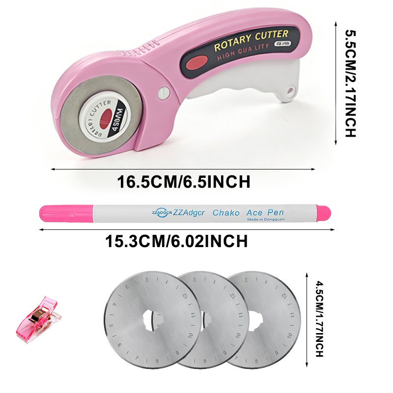 Cortador rotatorio de 45 mm pa - Rotary Cutter For Fabric 45Mm reseña y precio