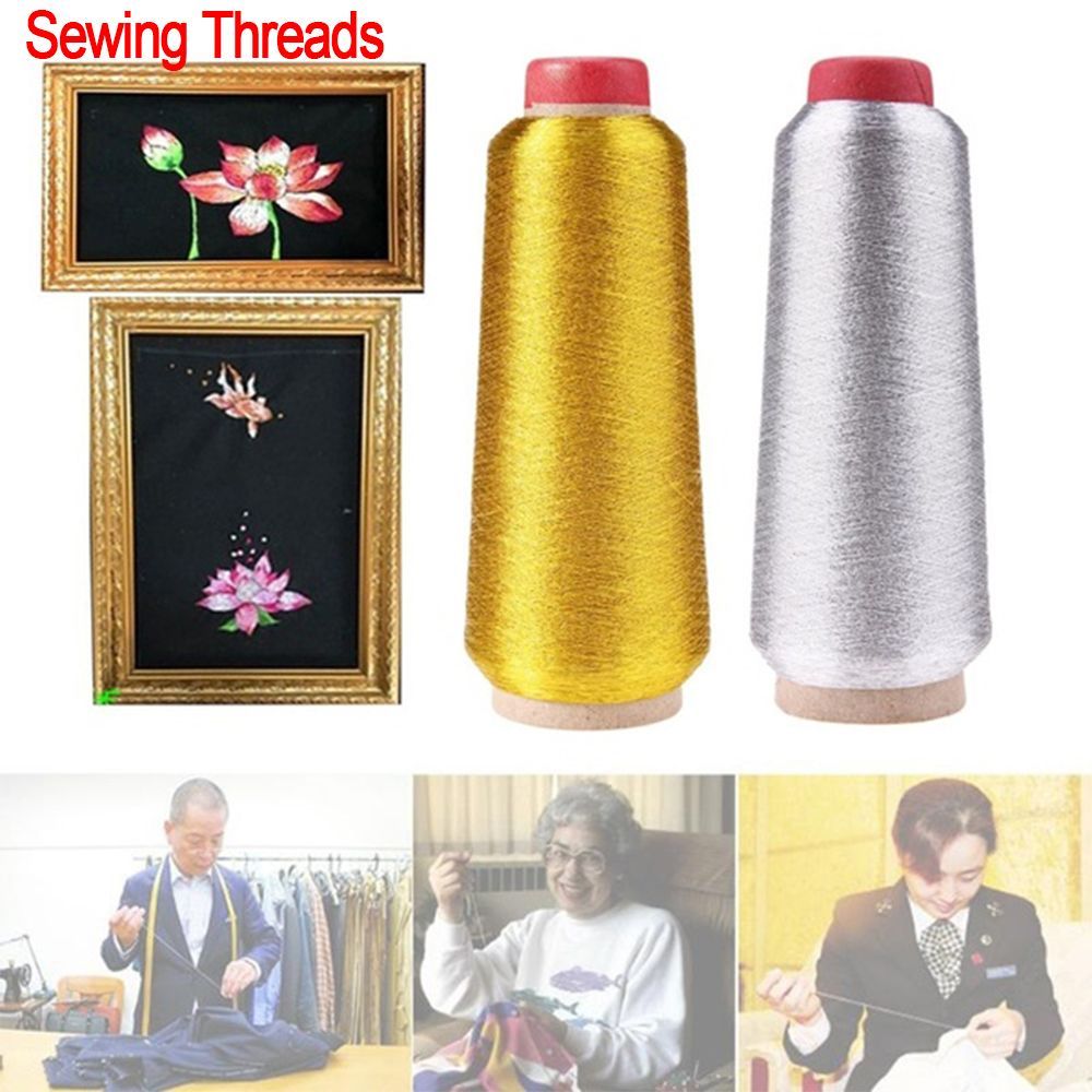 Hilos de bordado dorados/plate - Cotton Embroidery Thread Skeins reseña y precio