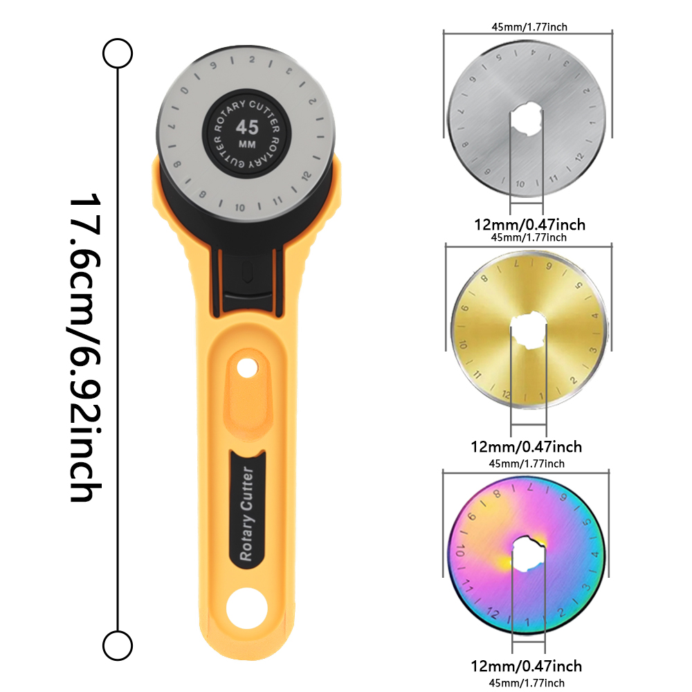 Cortador de tela giratorio de  - Rotary Cutter For Fabric 45Mm reseña y precio