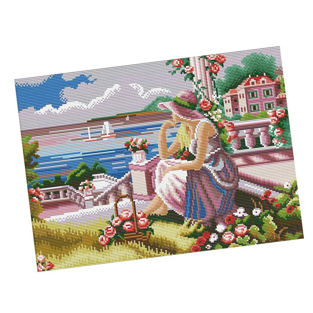 Kits de Punto de Cruz Estampad - Cross Stitch Stamped Kits Beginners reseña y precio