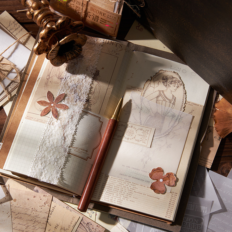 Kit de Papel para Scrapbooking - Vintage Junk Journal Scrapbooking Paper reseña y precio