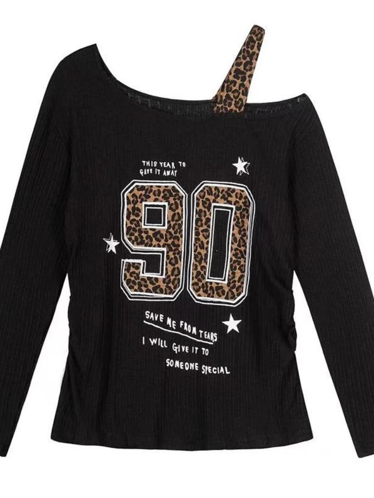 Camiseta Y2K con estampado de  - Embroidery reseña y precio