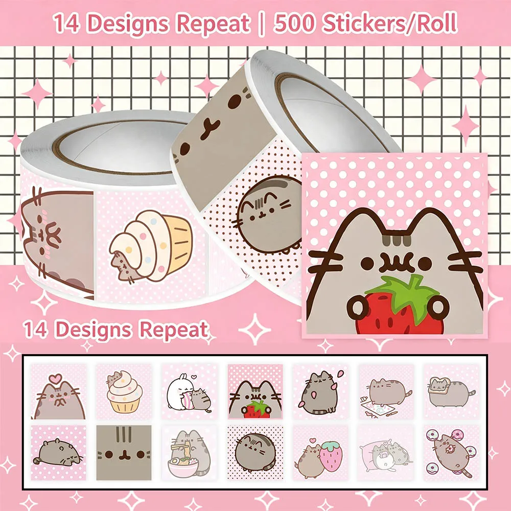 Hou 500 pegatinas de gato de d - Scrapbooking reseña y precio