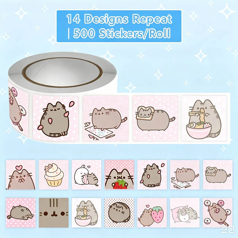 Hou 500 pegatinas de gato de d - Scrapbooking reseña y precio