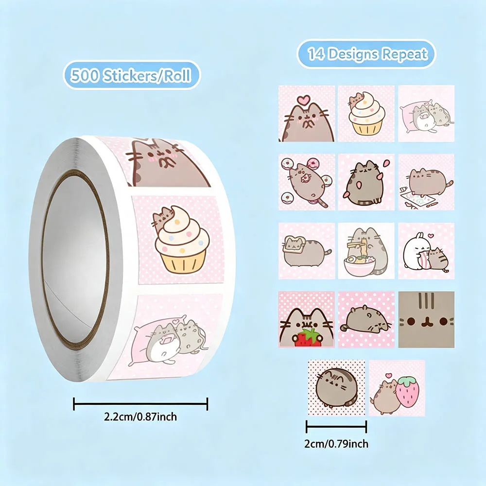 Hou 500 pegatinas de gato de d - Scrapbooking reseña y precio
