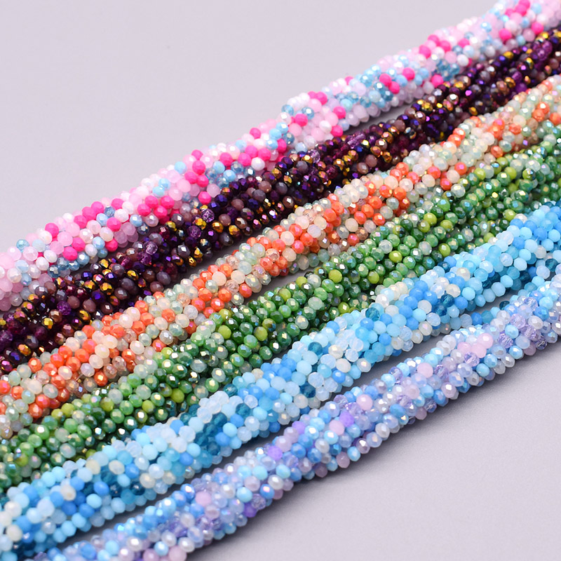 Cuentas de cristal facetadas R - Glass Seed Beads 2Mm Jewelry Making reseña y precio