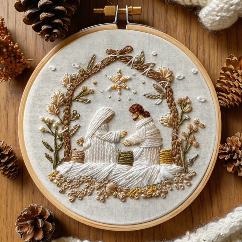 Kit de bordado navideño de nac - Cotton Embroidery Thread Skeins reseña y precio