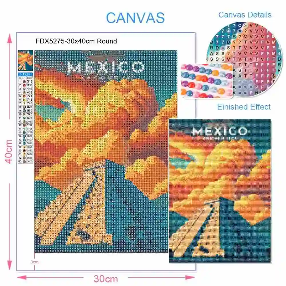 Kit de Pintura de Diamantes co - 5D Diamond Painting Kit Full Drill reseña y precio