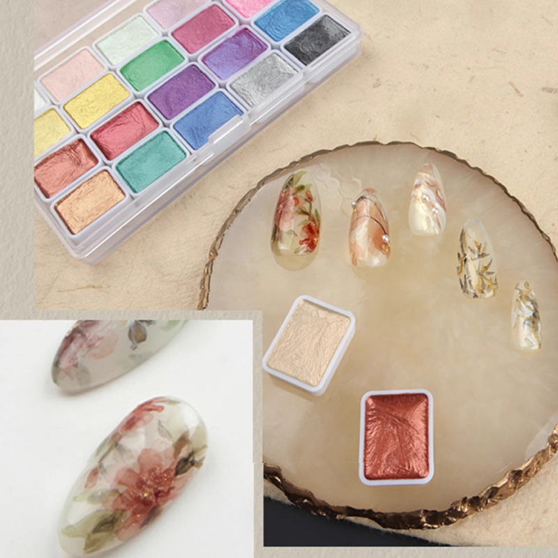 Portable56 colores pigmento só - Watercolor Paint Set Solid Pigment reseña y precio