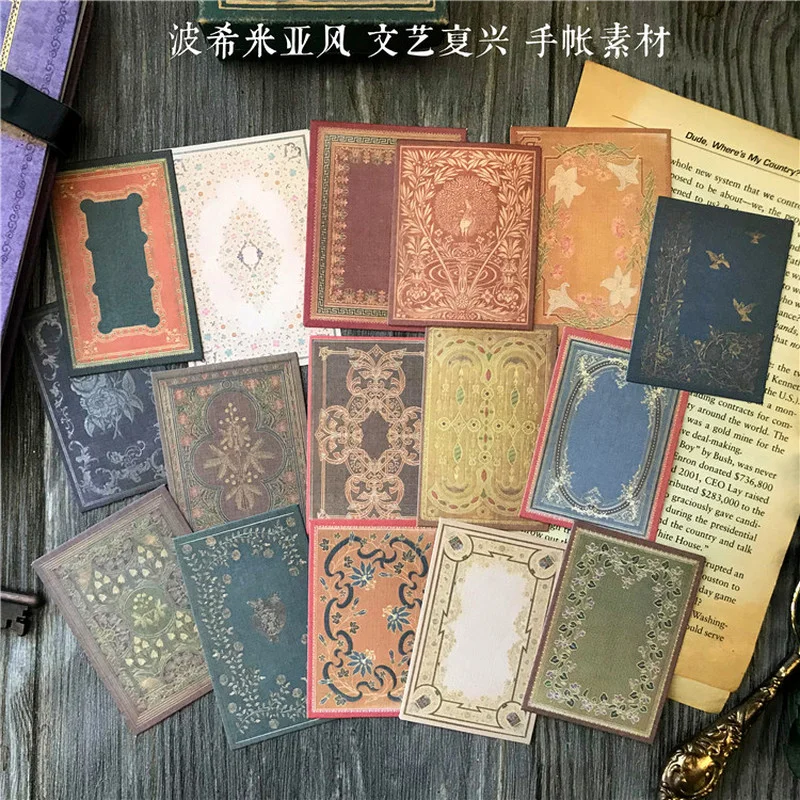 16 Piezas de Papel Decorativo  - Vintage Junk Journal Scrapbooking Paper reseña y precio