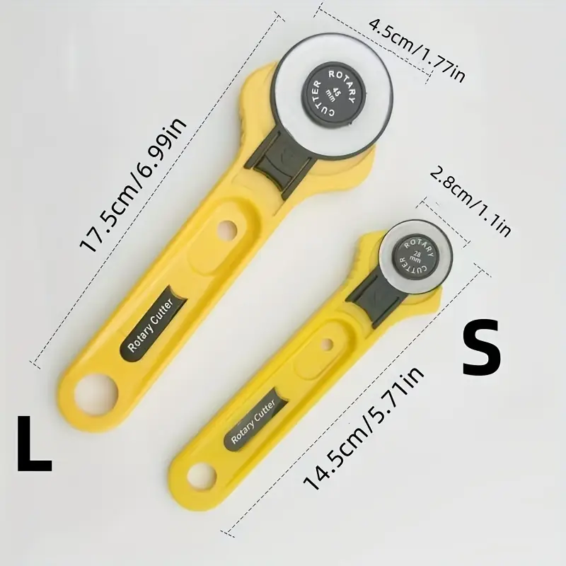 Cuchillas de corte rotativas d - Rotary Cutter For Fabric 45Mm reseña y precio