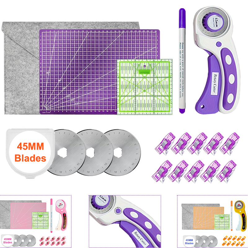 Cortador rotatorio de 45 mm co - Rotary Cutter For Fabric 45Mm reseña y precio