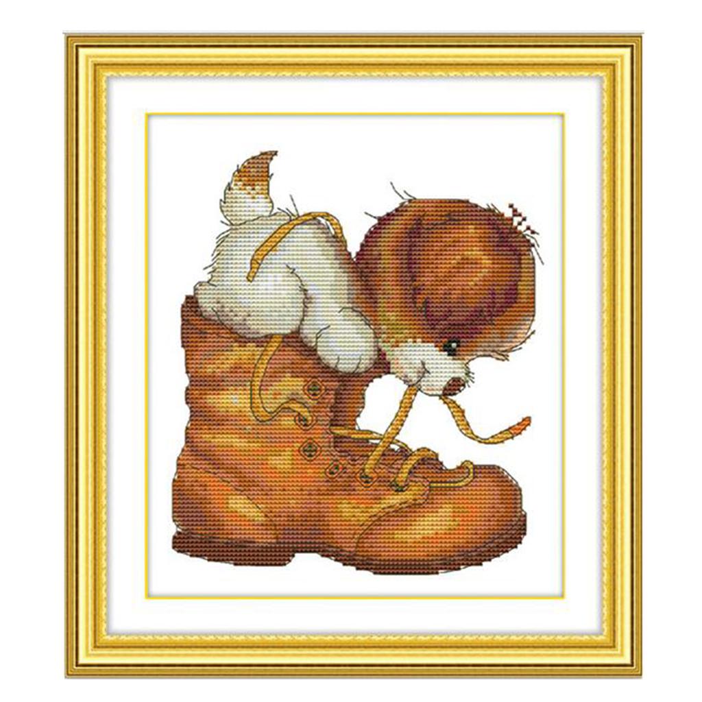Kits de Punto de Cruz Estampad - Cross Stitch Stamped Kits Beginners reseña y precio