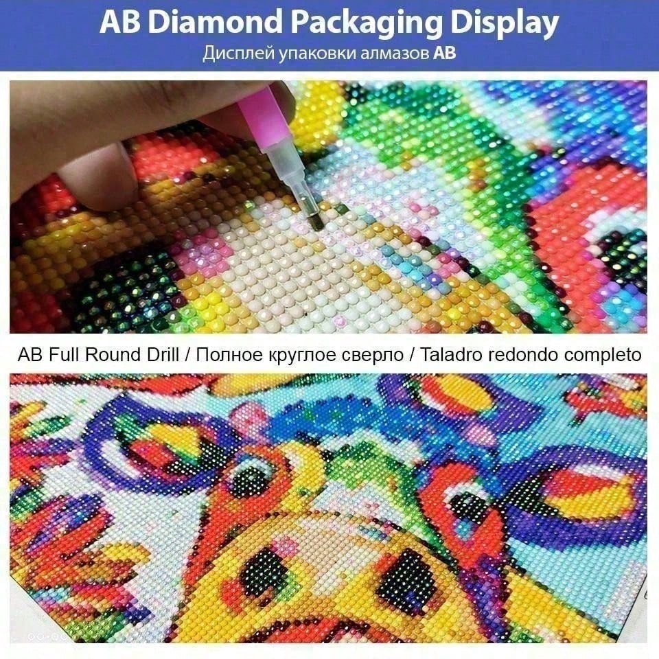 1 pieza - Potdemiel-5D-DIY - T - 5D Diamond Painting Kit Full Drill reseña y precio