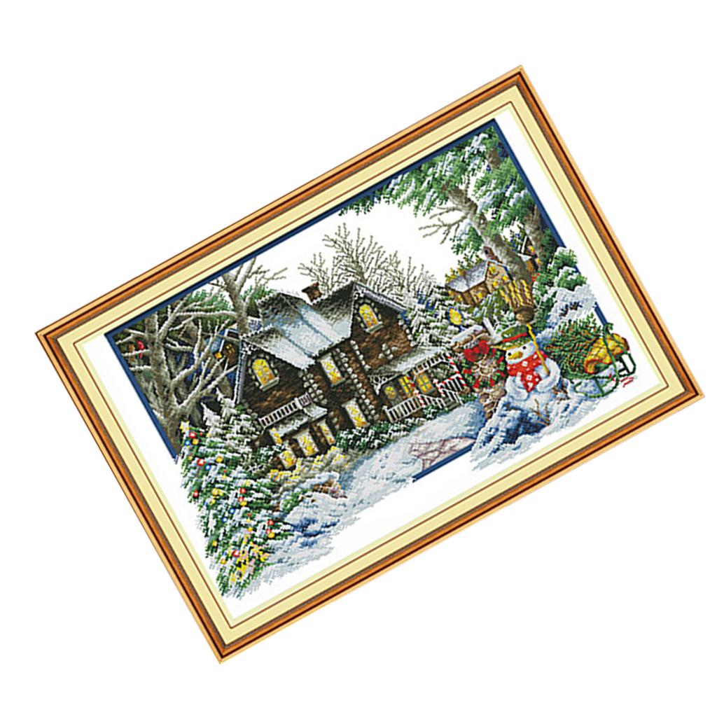 Kit de punto de cruz estampado - Cross Stitch Stamped Kits Beginners reseña y precio